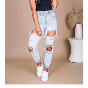 Kristen paper bag jeans